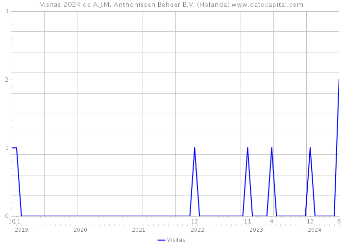 Visitas 2024 de A.J.M. Anthonissen Beheer B.V. (Holanda) 