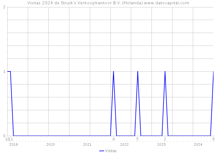 Visitas 2024 de Struik's Verkoopkantoor B.V. (Holanda) 