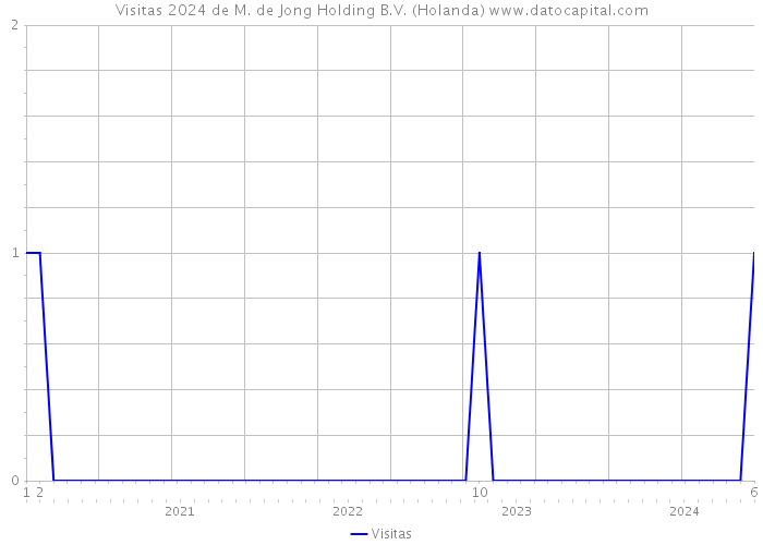 Visitas 2024 de M. de Jong Holding B.V. (Holanda) 