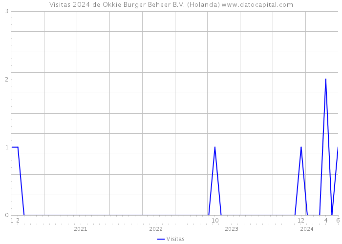 Visitas 2024 de Okkie Burger Beheer B.V. (Holanda) 