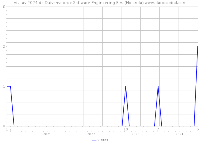 Visitas 2024 de Duivenvoorde Software Engineering B.V. (Holanda) 