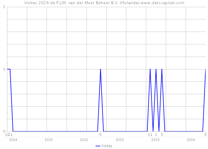 Visitas 2024 de P.J.M. van der Meer Beheer B.V. (Holanda) 