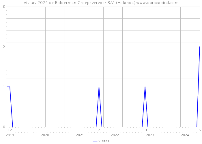Visitas 2024 de Bolderman Groepsvervoer B.V. (Holanda) 
