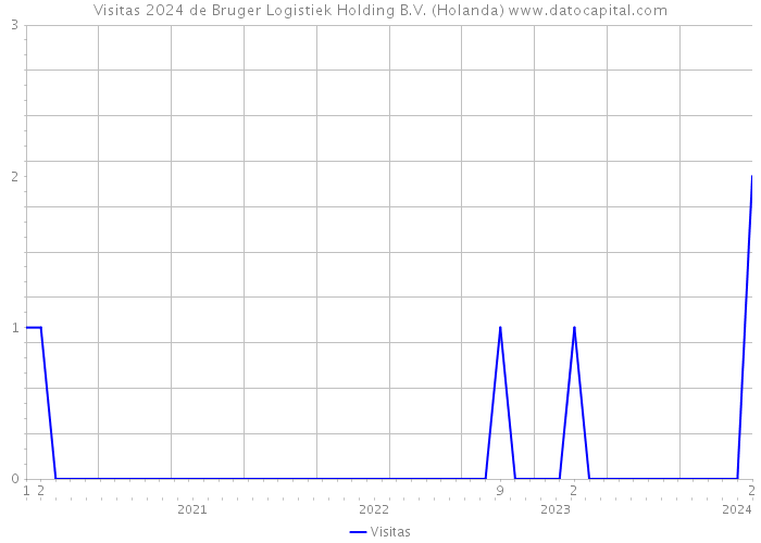 Visitas 2024 de Bruger Logistiek Holding B.V. (Holanda) 