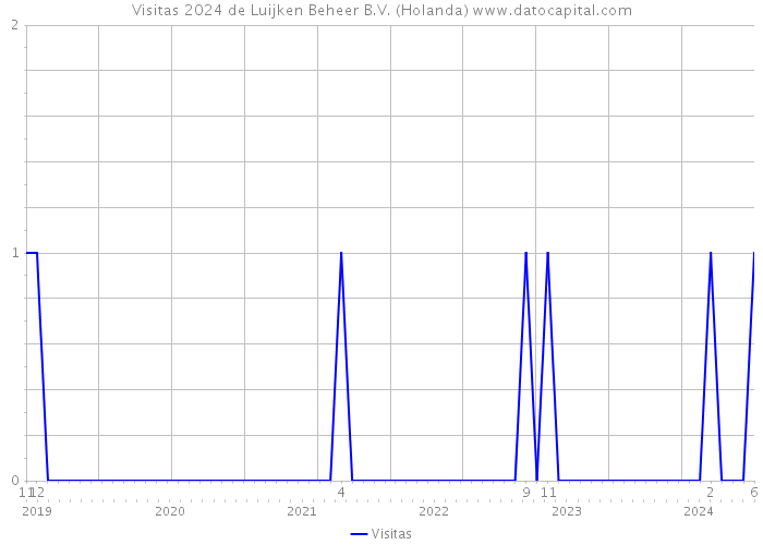 Visitas 2024 de Luijken Beheer B.V. (Holanda) 