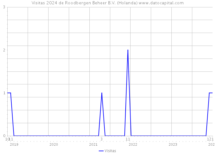 Visitas 2024 de Roodbergen Beheer B.V. (Holanda) 