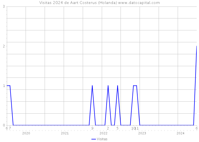 Visitas 2024 de Aart Costerus (Holanda) 