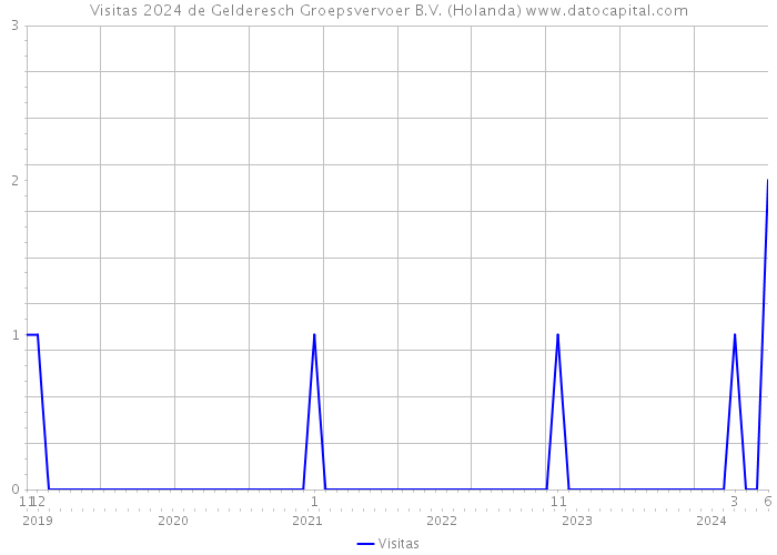 Visitas 2024 de Gelderesch Groepsvervoer B.V. (Holanda) 