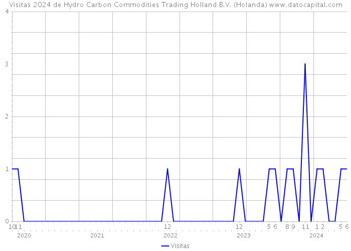 Visitas 2024 de Hydro Carbon Commodities Trading Holland B.V. (Holanda) 