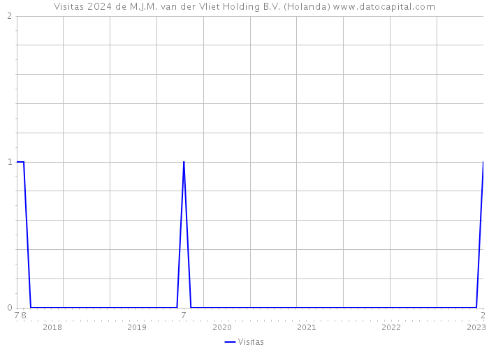 Visitas 2024 de M.J.M. van der Vliet Holding B.V. (Holanda) 