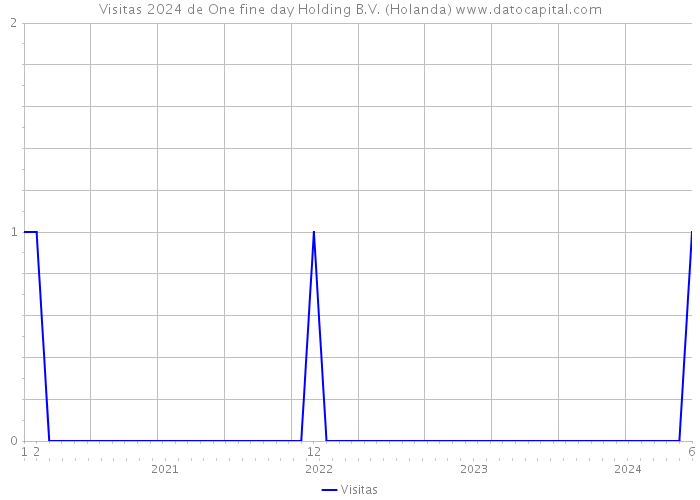 Visitas 2024 de One fine day Holding B.V. (Holanda) 