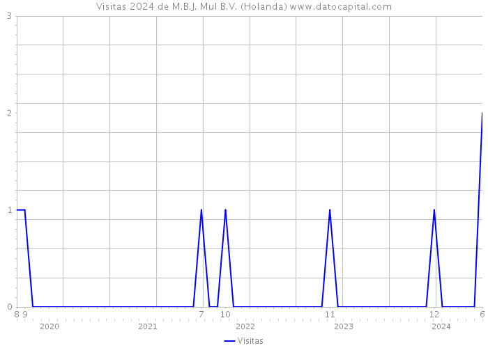 Visitas 2024 de M.B.J. Mul B.V. (Holanda) 