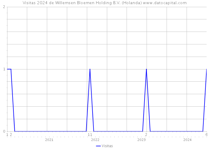 Visitas 2024 de Willemsen Bloemen Holding B.V. (Holanda) 