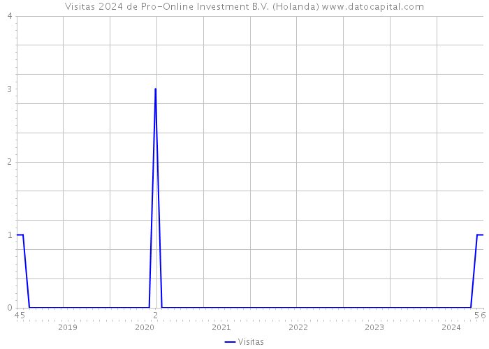 Visitas 2024 de Pro-Online Investment B.V. (Holanda) 