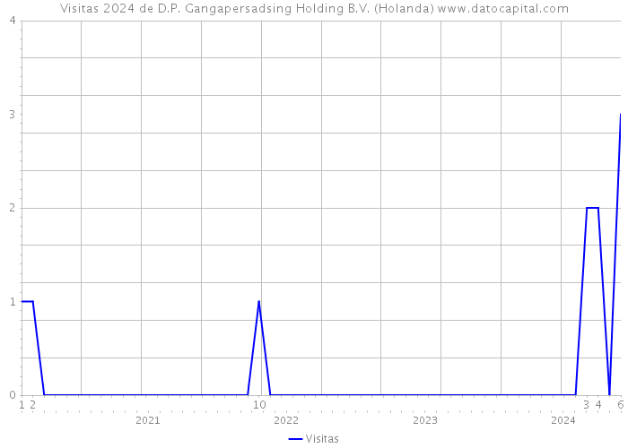 Visitas 2024 de D.P. Gangapersadsing Holding B.V. (Holanda) 