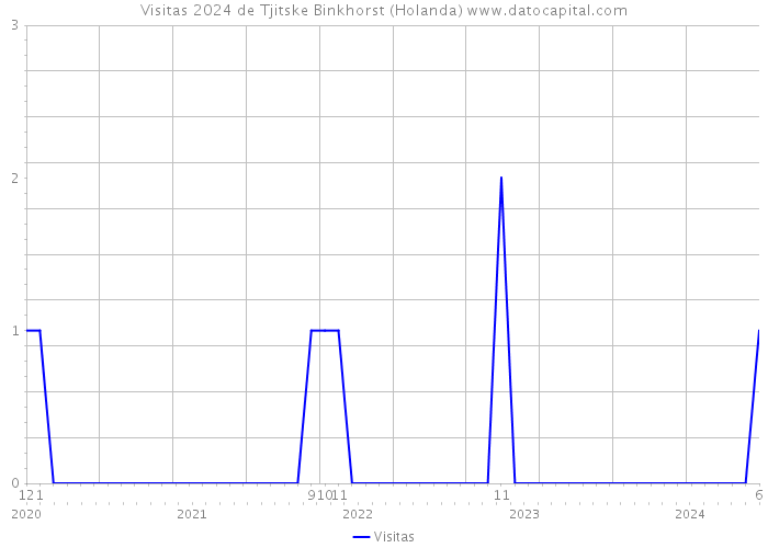 Visitas 2024 de Tjitske Binkhorst (Holanda) 