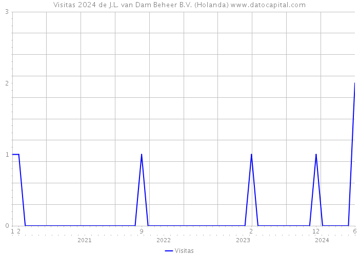 Visitas 2024 de J.L. van Dam Beheer B.V. (Holanda) 