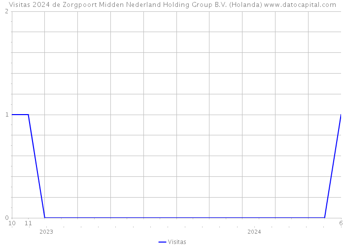 Visitas 2024 de Zorgpoort Midden Nederland Holding Group B.V. (Holanda) 