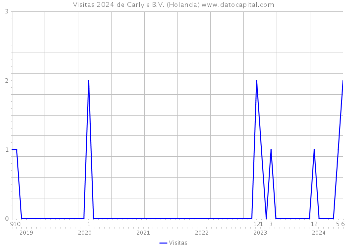 Visitas 2024 de Carlyle B.V. (Holanda) 