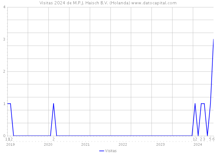 Visitas 2024 de M.P.J. Haisch B.V. (Holanda) 