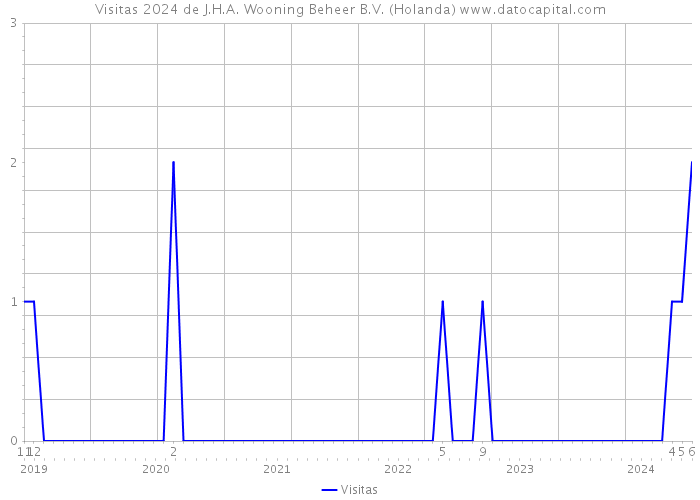 Visitas 2024 de J.H.A. Wooning Beheer B.V. (Holanda) 
