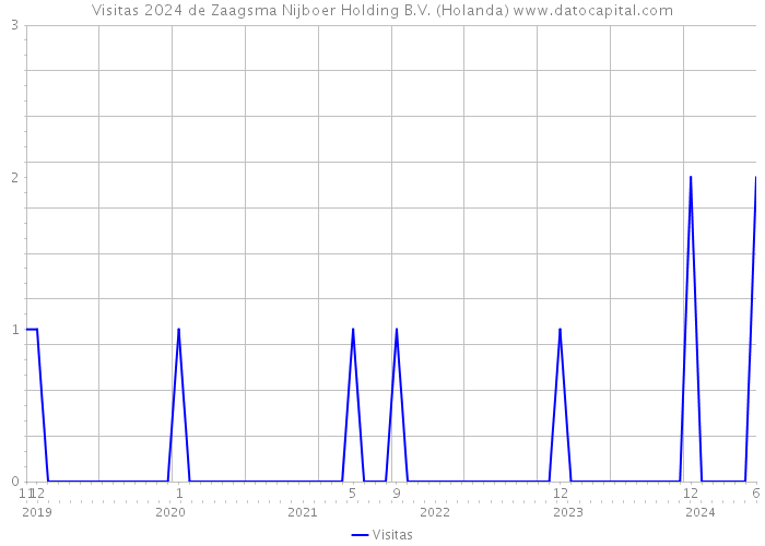 Visitas 2024 de Zaagsma Nijboer Holding B.V. (Holanda) 
