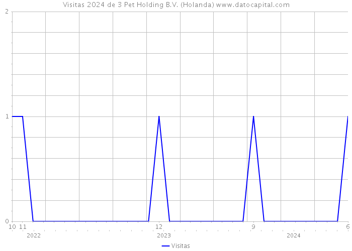 Visitas 2024 de 3 Pet Holding B.V. (Holanda) 