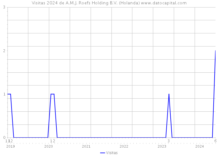 Visitas 2024 de A.M.J. Roefs Holding B.V. (Holanda) 