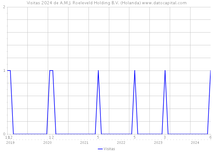 Visitas 2024 de A.M.J. Roeleveld Holding B.V. (Holanda) 