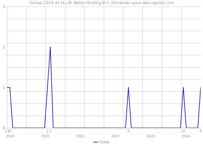 Visitas 2024 de H.L.M. Batist Holding B.V. (Holanda) 