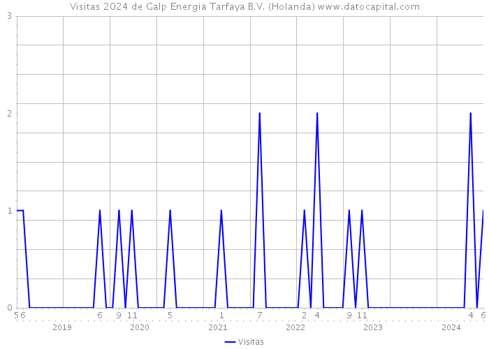 Visitas 2024 de Galp Energia Tarfaya B.V. (Holanda) 