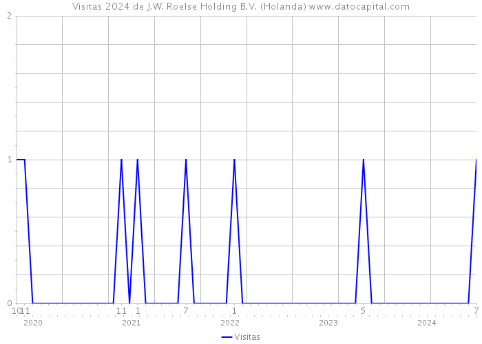 Visitas 2024 de J.W. Roelse Holding B.V. (Holanda) 