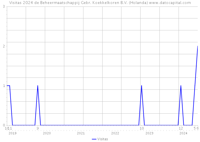 Visitas 2024 de Beheermaatschappij Gebr. Koekkelkoren B.V. (Holanda) 