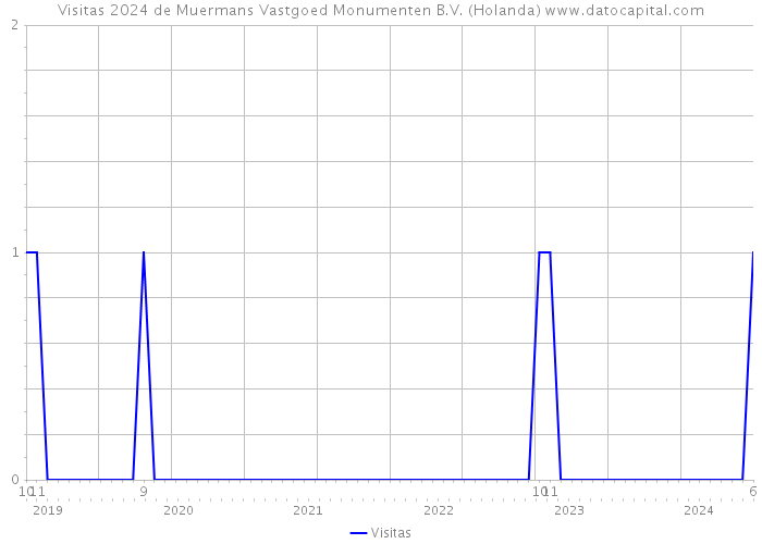 Visitas 2024 de Muermans Vastgoed Monumenten B.V. (Holanda) 