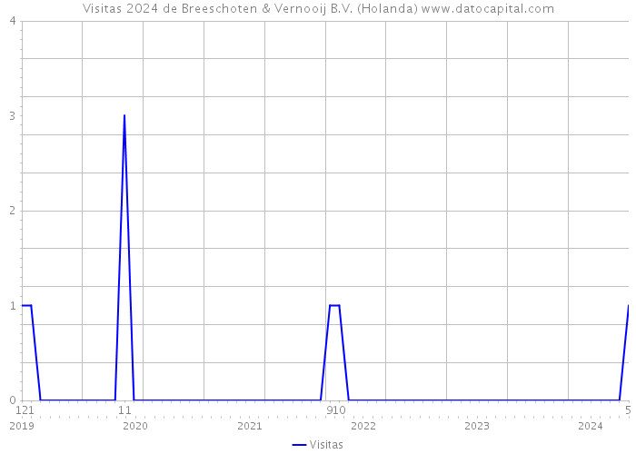 Visitas 2024 de Breeschoten & Vernooij B.V. (Holanda) 