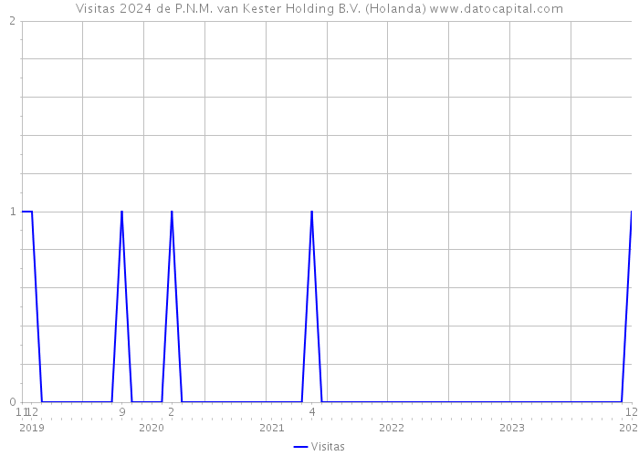 Visitas 2024 de P.N.M. van Kester Holding B.V. (Holanda) 