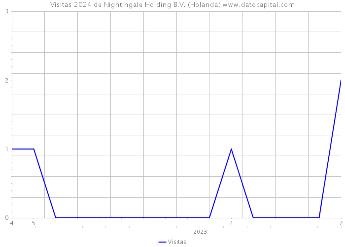 Visitas 2024 de Nightingale Holding B.V. (Holanda) 