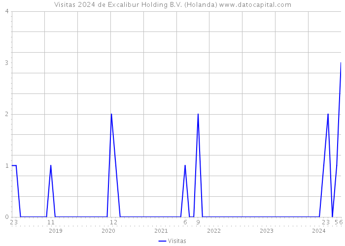 Visitas 2024 de Excalibur Holding B.V. (Holanda) 