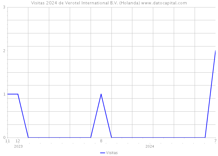 Visitas 2024 de Verotel International B.V. (Holanda) 