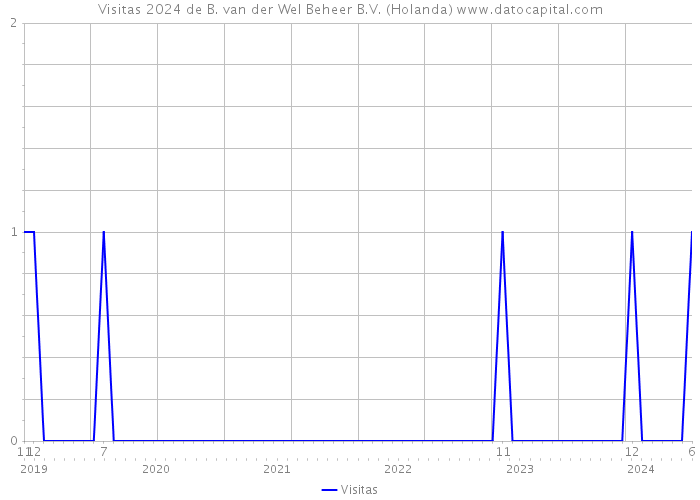 Visitas 2024 de B. van der Wel Beheer B.V. (Holanda) 