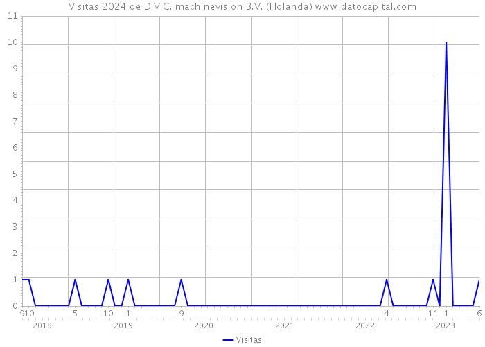 Visitas 2024 de D.V.C. machinevision B.V. (Holanda) 