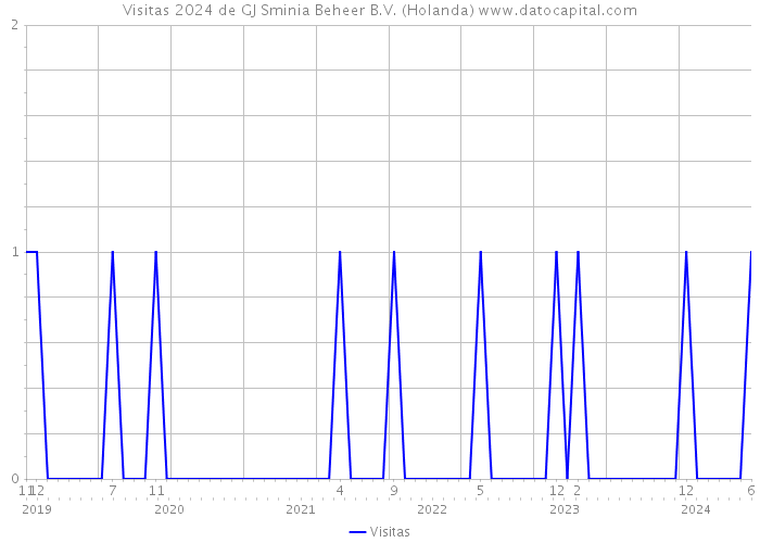 Visitas 2024 de GJ Sminia Beheer B.V. (Holanda) 