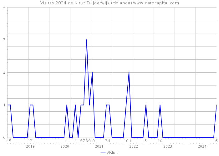 Visitas 2024 de Nirut Zuijderwijk (Holanda) 