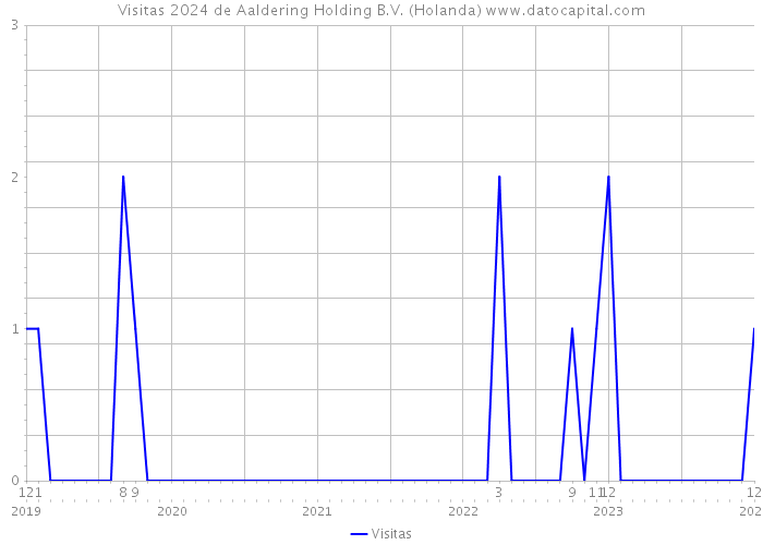 Visitas 2024 de Aaldering Holding B.V. (Holanda) 