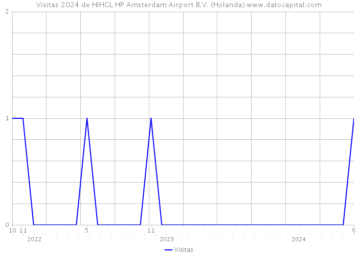 Visitas 2024 de HIHCL HP Amsterdam Airport B.V. (Holanda) 