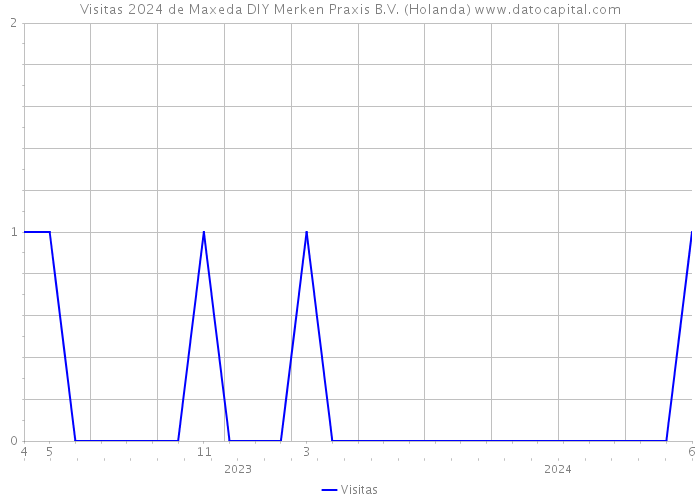 Visitas 2024 de Maxeda DIY Merken Praxis B.V. (Holanda) 