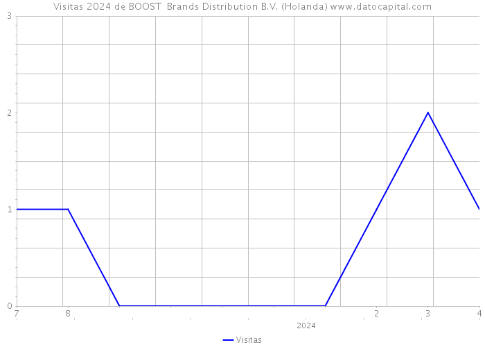 Visitas 2024 de BOOST+ Brands Distribution B.V. (Holanda) 