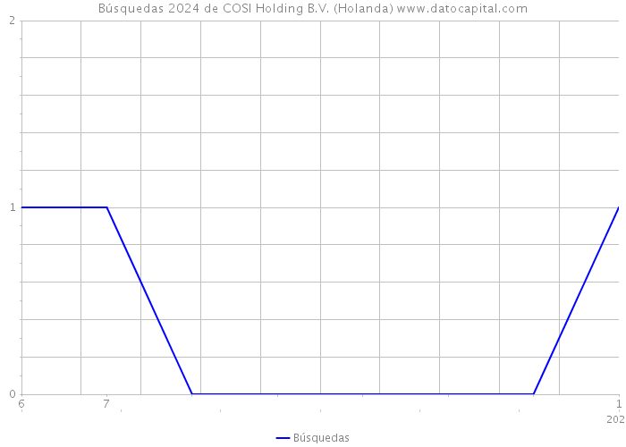 Búsquedas 2024 de COSI Holding B.V. (Holanda) 