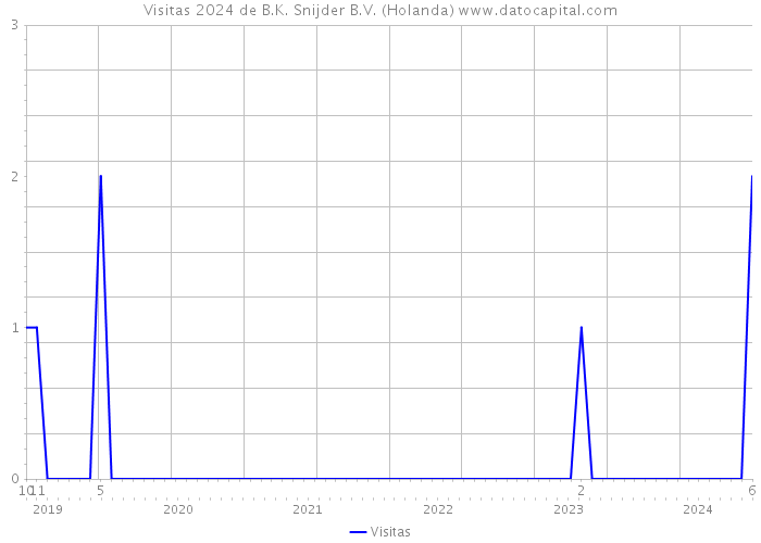 Visitas 2024 de B.K. Snijder B.V. (Holanda) 