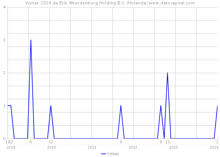 Visitas 2024 de Erik Weerdenburg Holding B.V. (Holanda) 